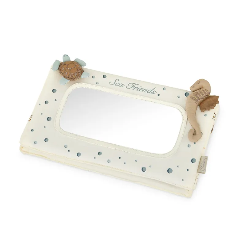 Cam Cam Activity Toy, Tummy Time Mirror - Sea Garden