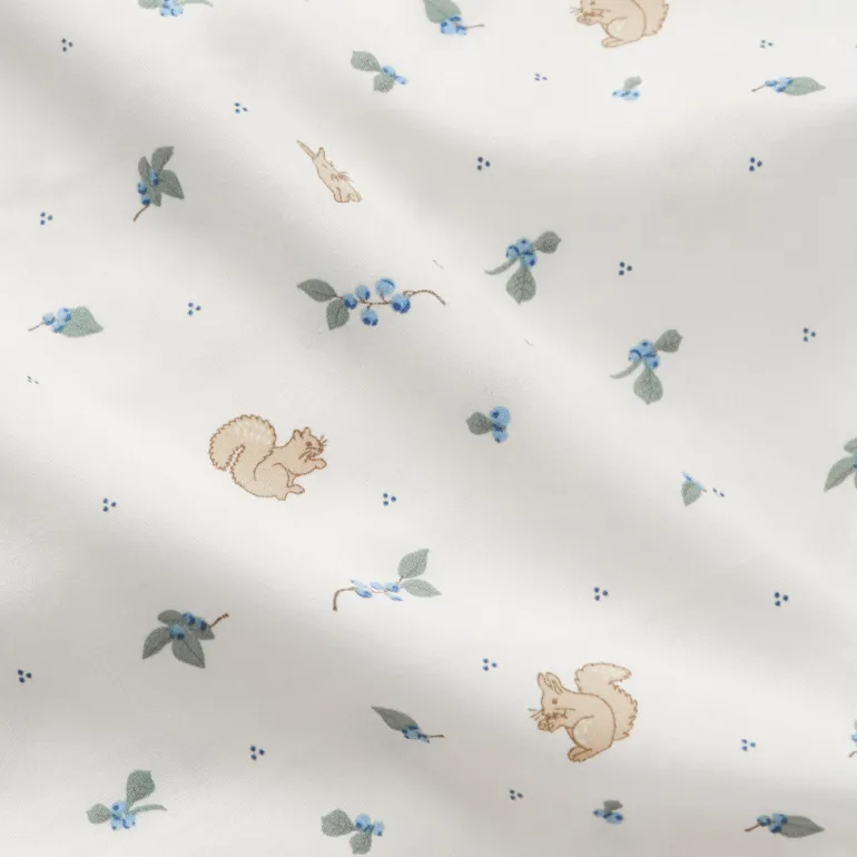 Cam Cam Adult Bedding, Organic, GOTS - Blueberries