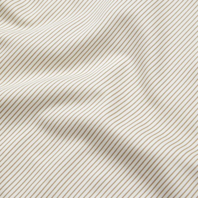 Cam Cam Baby Bedding, Organic - Classic Stripes Camel