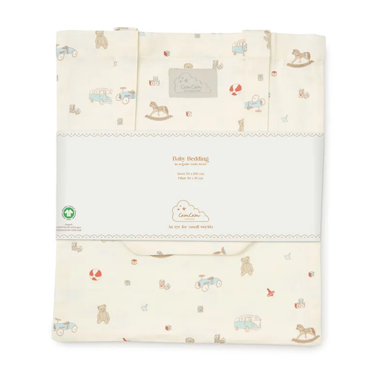 Cam Cam Baby Bedding, Organic, GOTS - Vintage Toys