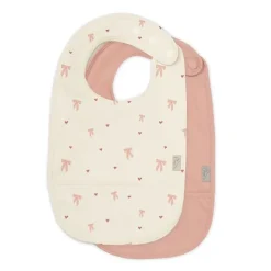 Cam Cam Bib with Pocket, 2-Pack - Bows