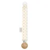 Cam Cam Embroidered Pacifier Chain, Organic, GOTS - Rowan