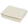 Cam Cam Harper Baby Knit Blanket, Off White