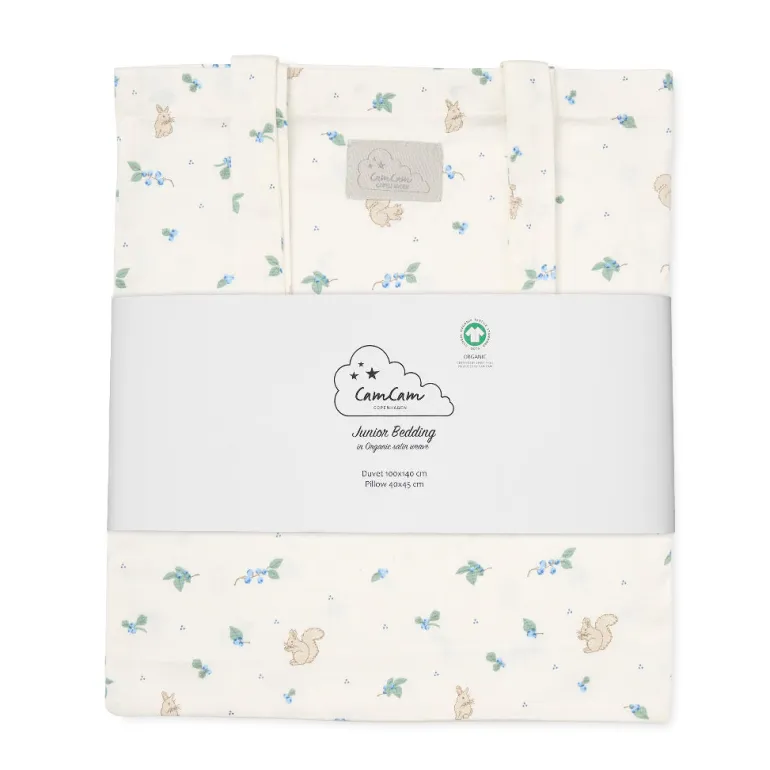 Cam Cam Junior Bedding, Organic, GOTS Certified - Carousel