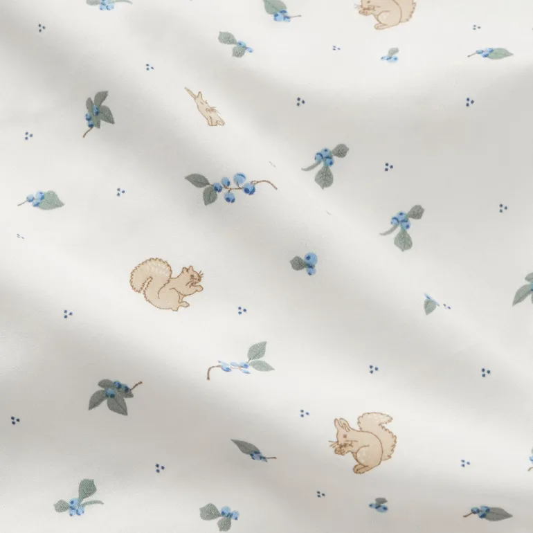 Cam Cam Junior Bedding Set, Organic, GOTS - Blueberries