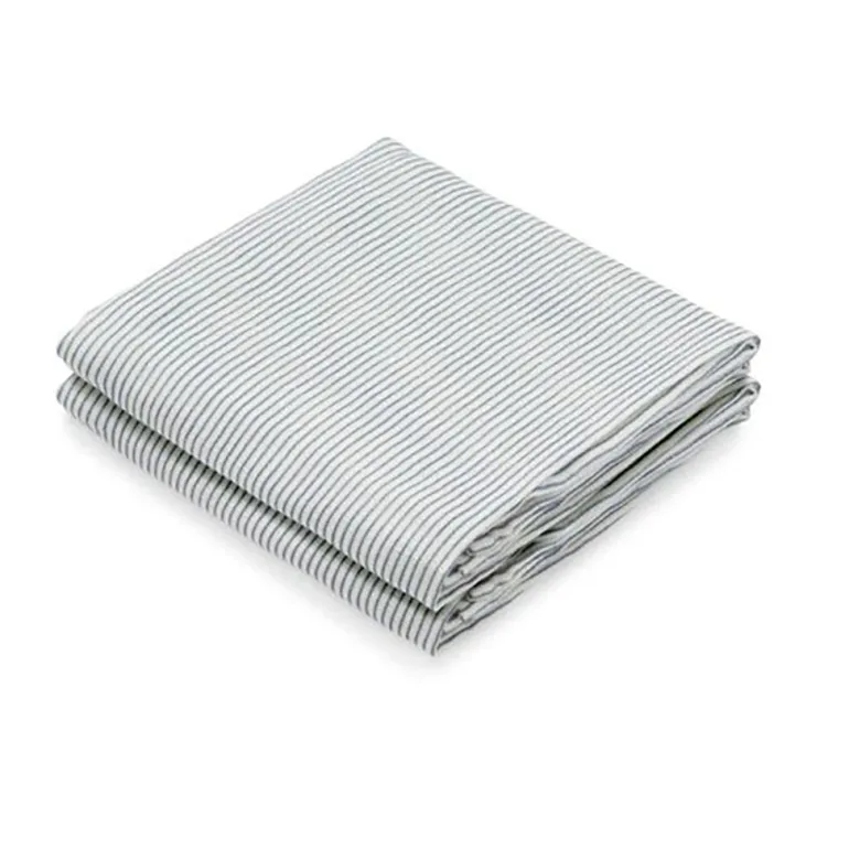 Cam Cam Muslin Cloth, Organic, 2-Pack - Classic Stripes