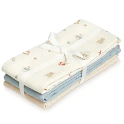 Cam Cam Muslin Cloths, 3-Pack, GOTS Mix – Vintage Toys