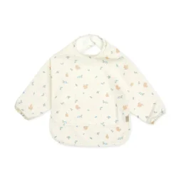 Cam Cam Smock Bib with Sleeves, Blueberries