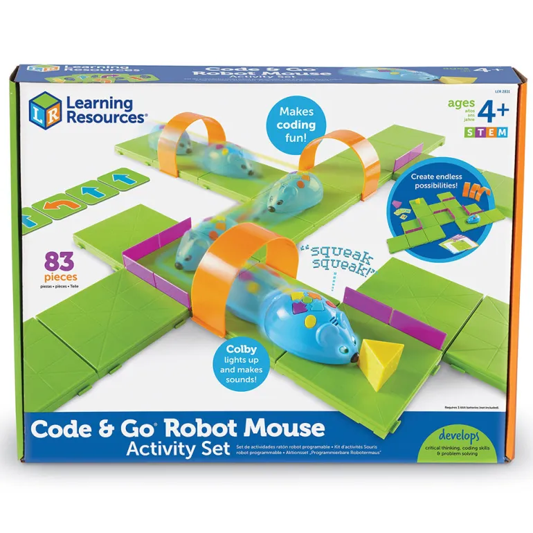 Code & Go® Activity Set with a Programmable Robot Mouse