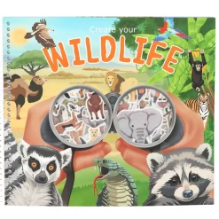 Create Your Wild Life, Sticker Book with Felt Stickers