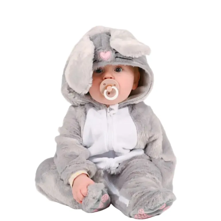 "Den goda Fen Animal Costume, Bunny Jumpsuit – Size 6–12 months"