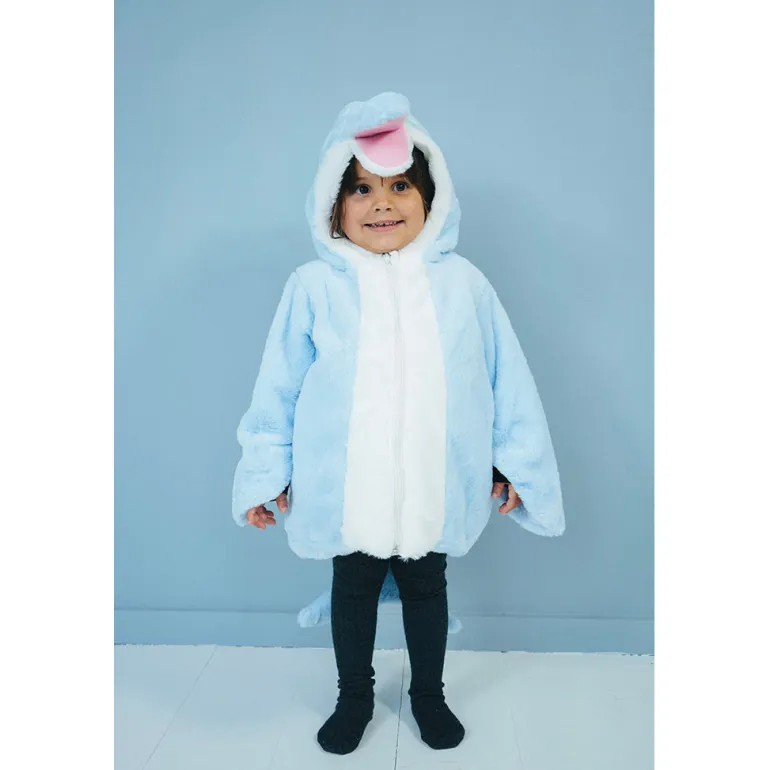 Den goda Fen Animal Costume, Dolphin, Age 2-4 Years