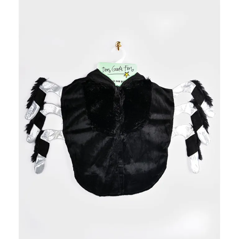 Den Goda Fen Costume, Mini Spider Cape - Size 86-110 cm