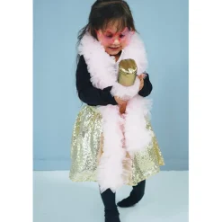 Den Goda Fen Costume, Tutu Disco Gold - Sizes 2-8 Years