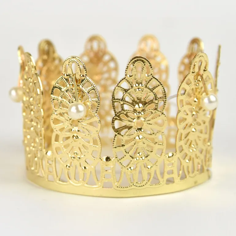 Den goda Fen, Princess Crown in Metal with Pearls