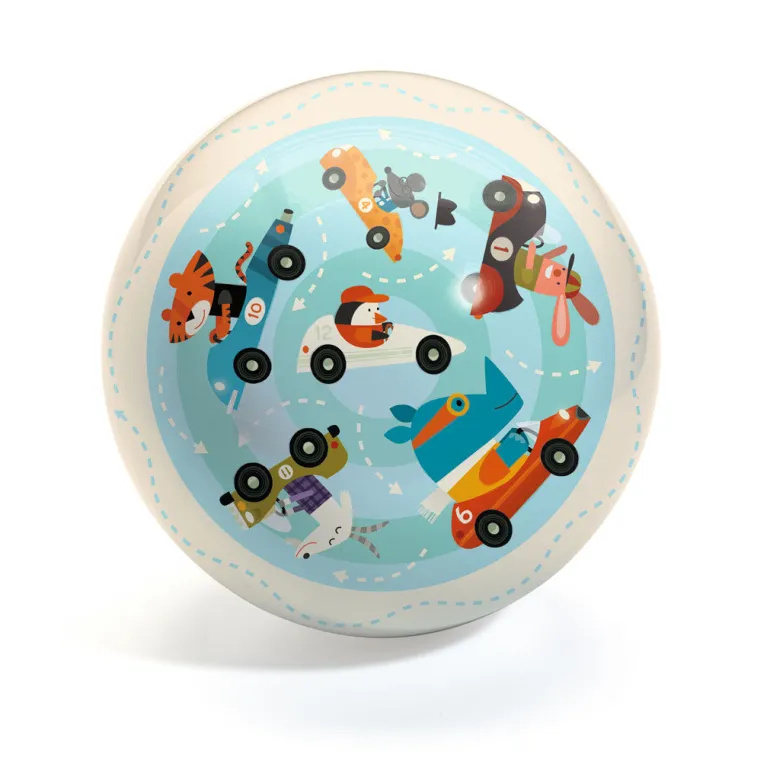 Djeco Ball, 22 cm - Traffic