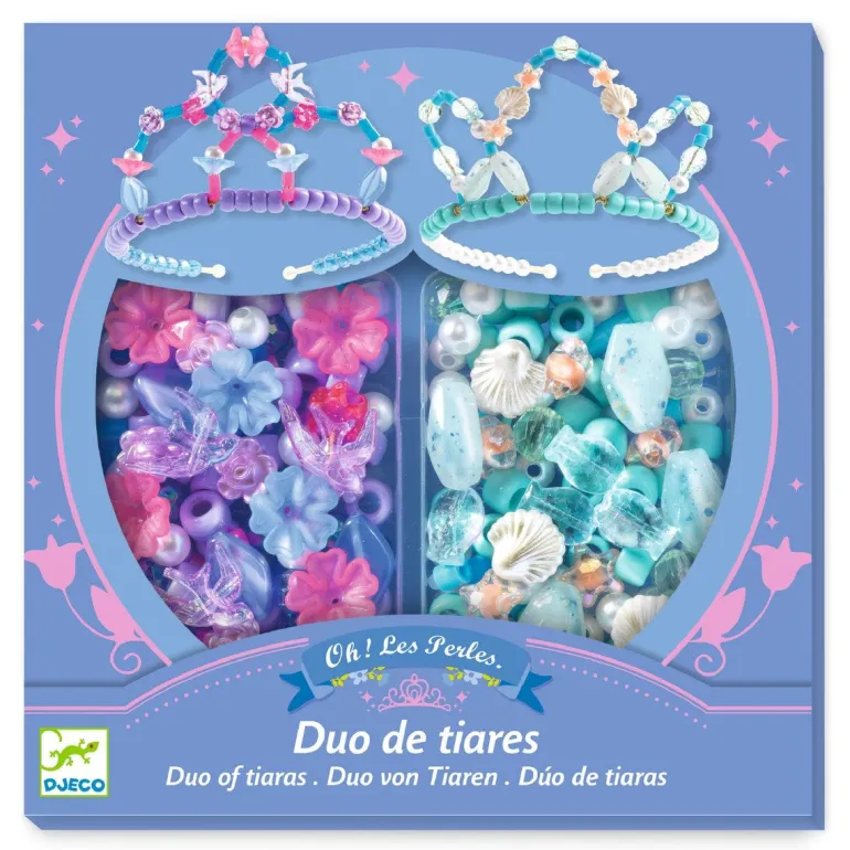 Djeco Beads, Blue Tiara