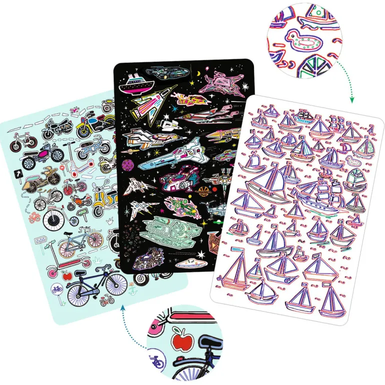 Djeco Card Game, Myster Travel