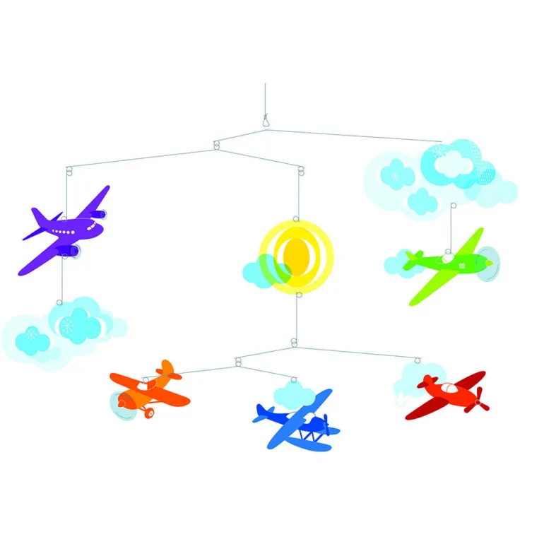 Djeco Clock, Airplane