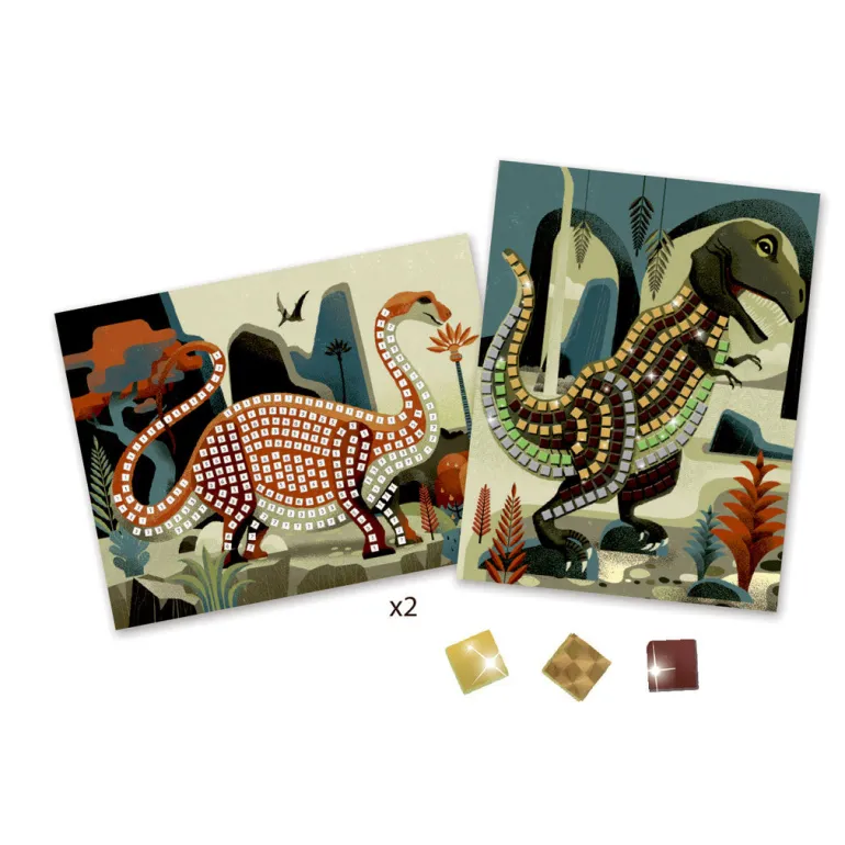 Djeco Creative Mosaic, Dinosaurs