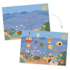 Djeco Creative Sticker Activity, Summer