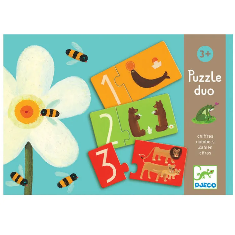 Djeco Duo Puzzle, Numbers