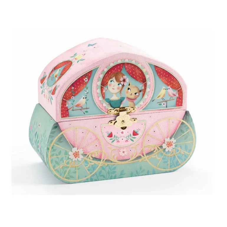 Djeco Jewelry Box with Music, Carriage