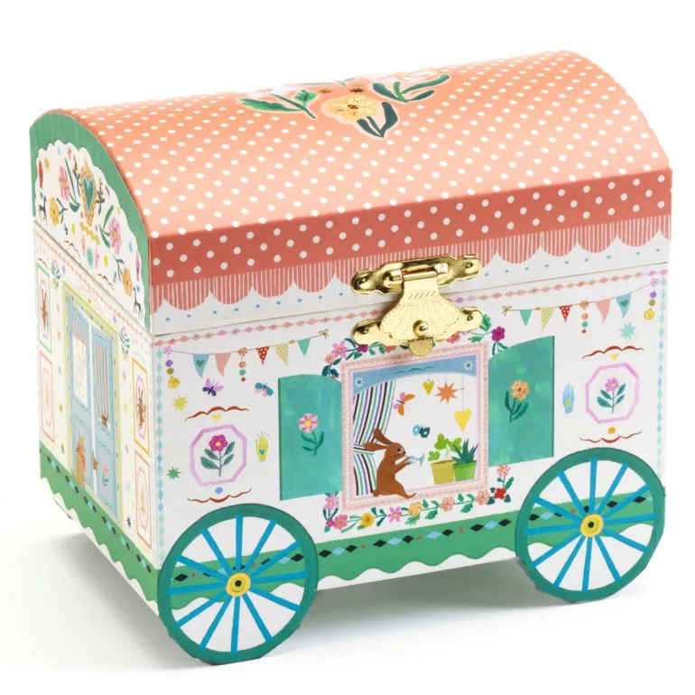 Djeco Jewelry Box with Music, Caravan
