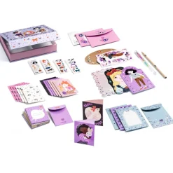 Djeco Lovely Paper Stationery Set, Lucille
