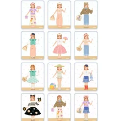 Djeco Magnetic Play, Inzebox – Dress-Up