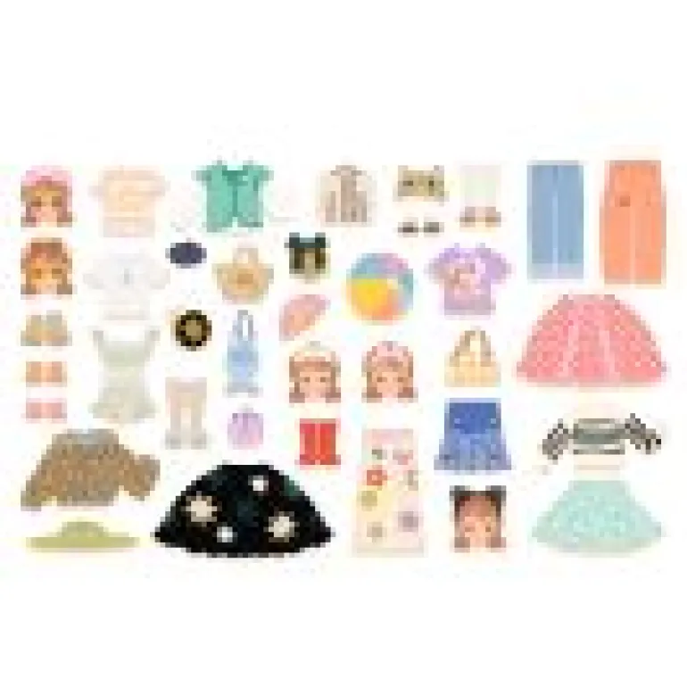 Djeco Magnetic Play, Inzebox – Dress-Up