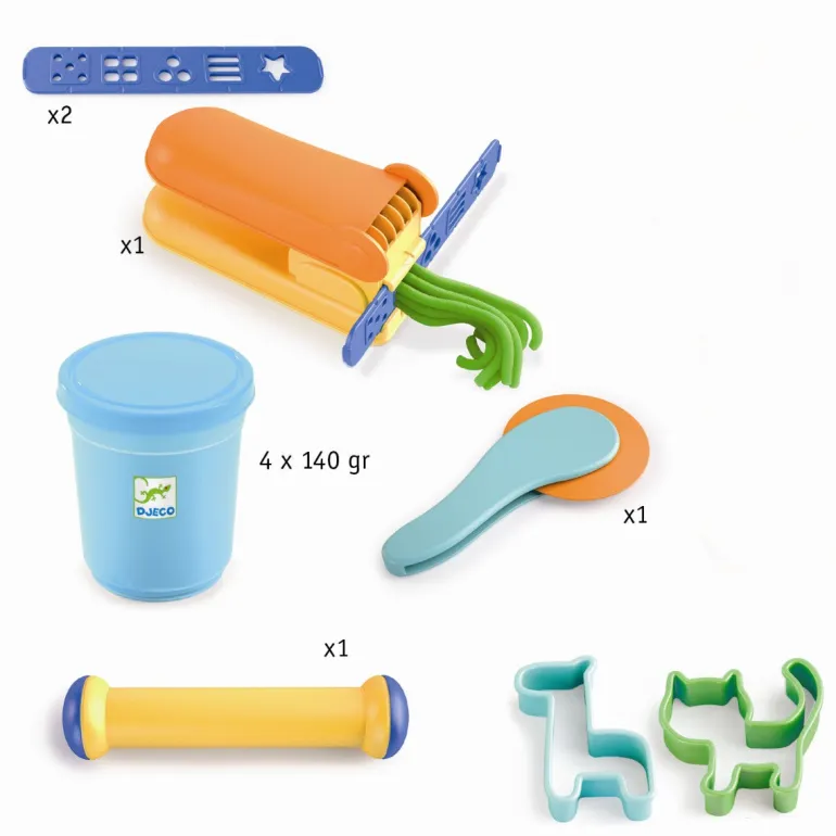 Djeco Modeling Clay Starter Set