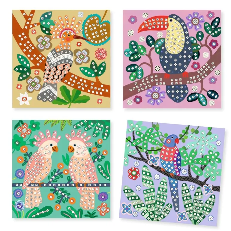 Djeco Mosaic, Birds of the Jungle