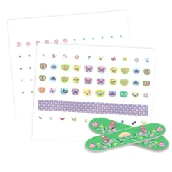 Djeco Nail Stickers, Butterflies