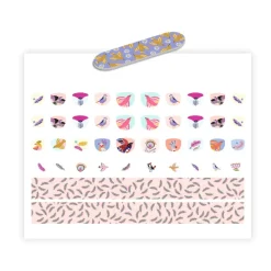 Djeco Nail Stickers, Feather