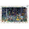 Djeco Observation Puzzle – Enchanted Forest, 100 Pieces