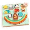 Djeco Puzz & Stack Rainbow Balancing Game