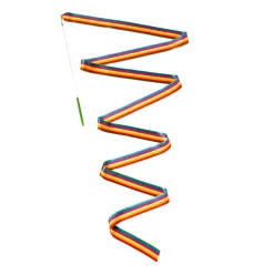 Djeco Ribbon for Gymnastics - Rainbow-Colored