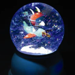 Djeco Snow Globe with Light - Night's Pilot