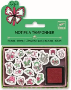 Djeco Stamping Set, Butterflies