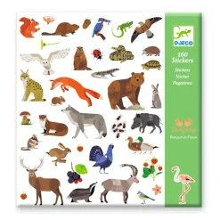 Djeco Stickers, Fauna