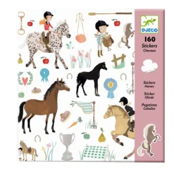 Djeco Stickers, Horses
