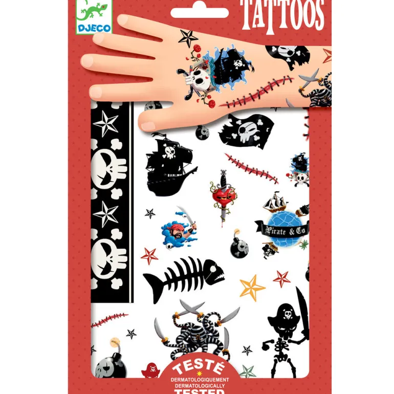Djeco Tattoos, Pirates