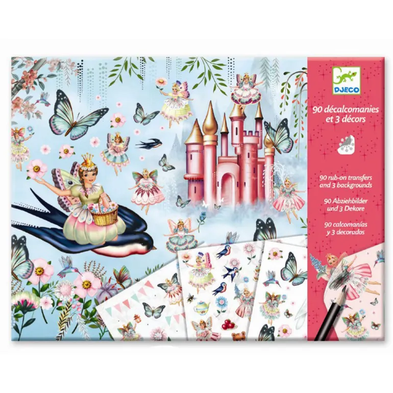 Djeco Transfer Pictures, Fairies