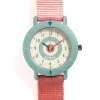 Djeco Wristwatch for Kids, Pink Target