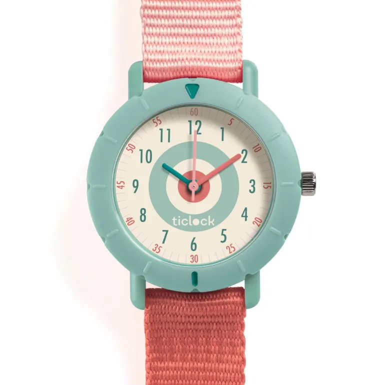 Djeco Wristwatch for Kids, Pink Target