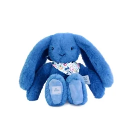Doudou et Compagnie Blossom Bunny Blue, 25 cm