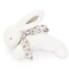 Doudou et Compagnie Bunny Cuddle Buddy, White - 25 cm