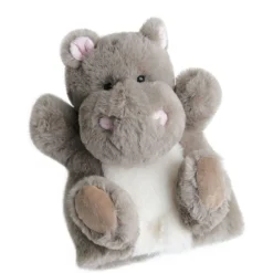 Doudou et Compagnie Hand Puppet, Hippopotamus - 25 cm