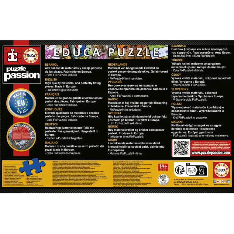 Educa Puzzle, Wonderful Bookshop – 1000 Pieces